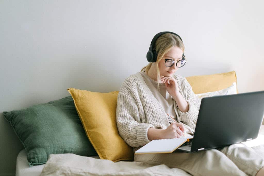 Photo of Woman Taking Notes