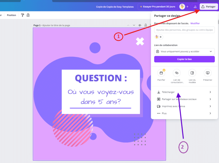 Template Canva gratuit : 45 modèles pour vos réseaux sociaux