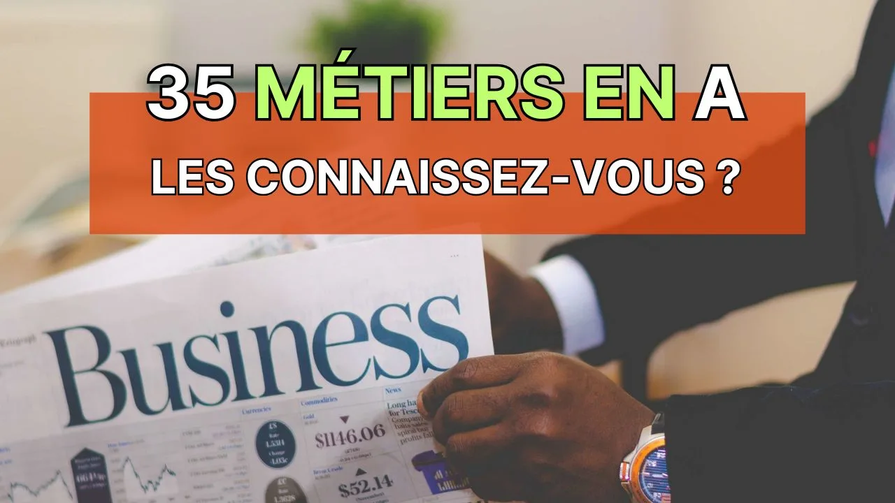 métiers commençant par la lettre A