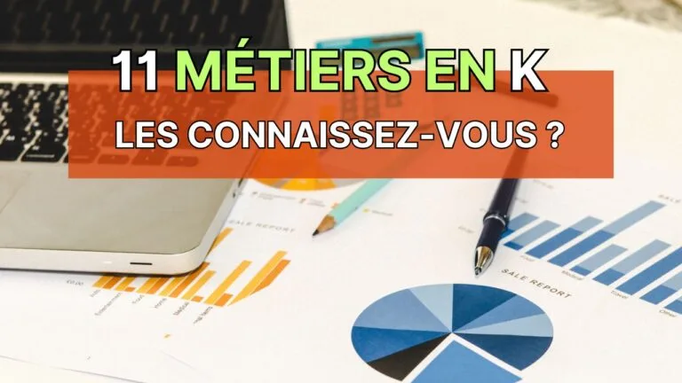 métiers commençant par la lettre K