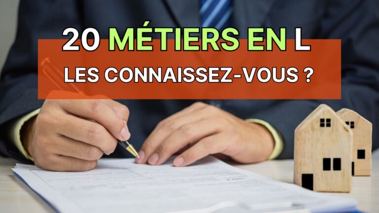 métiers qui commencent par la lettre L