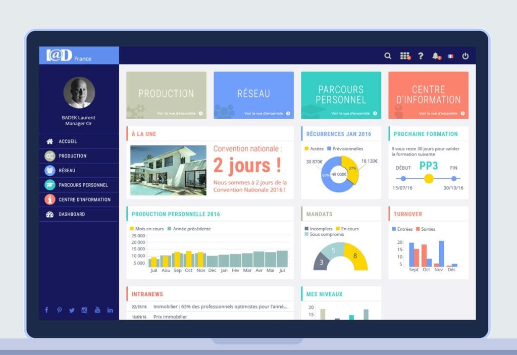 se connecter à IAD intranet