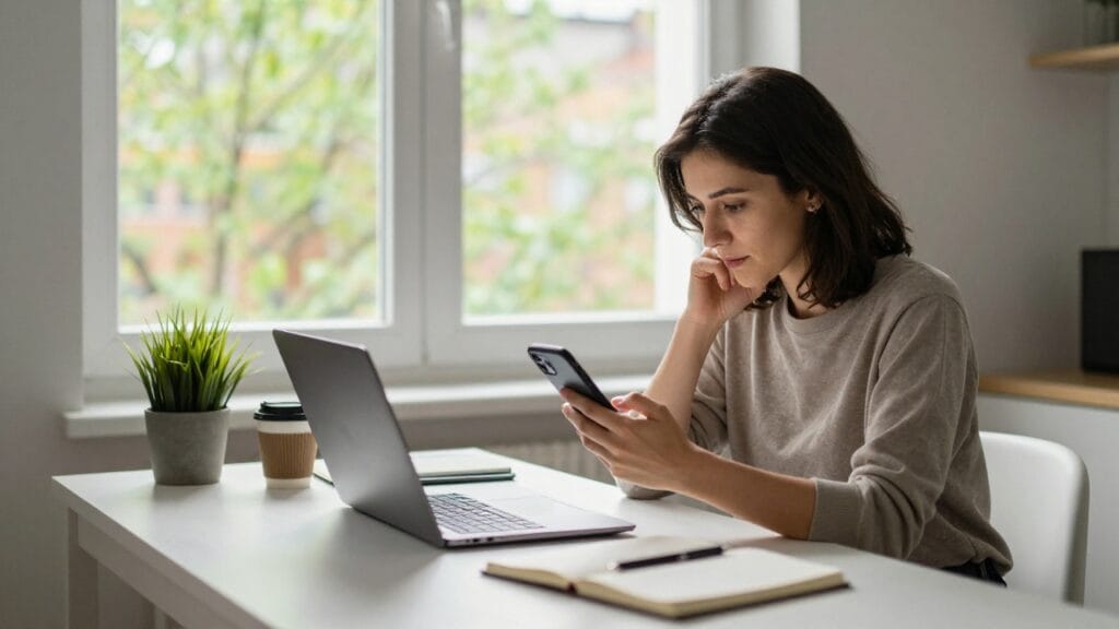 Arnaque SMS ou mail de Serveur Diff illustrant une fraude numérique