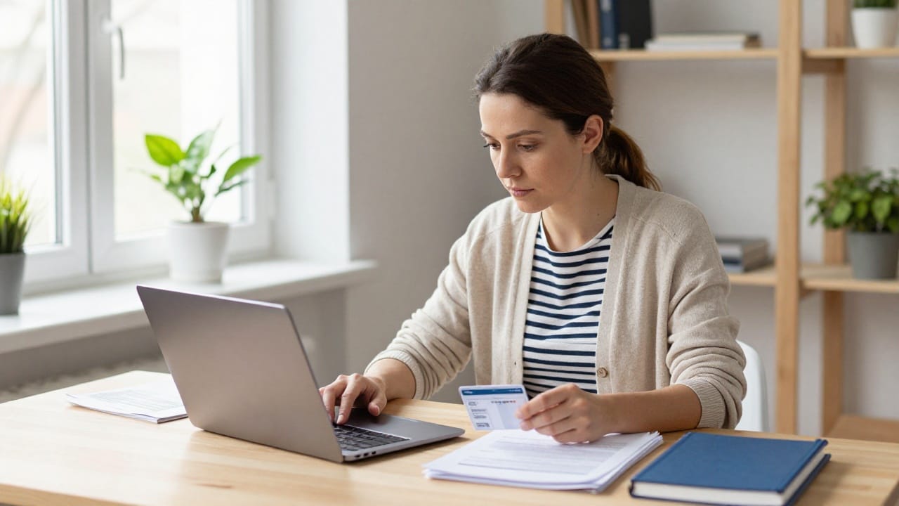 Image représentant un bordereau fiscal P237 officiel et document comptable