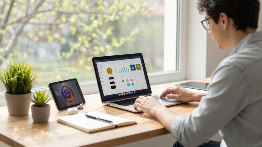 Image représentant le virtual capital ou capital virtuel en contexte financier